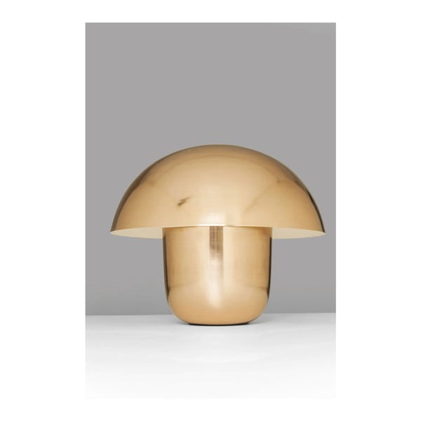 Lampa stołowa w miedzianej barwie Kare Design Mushroom