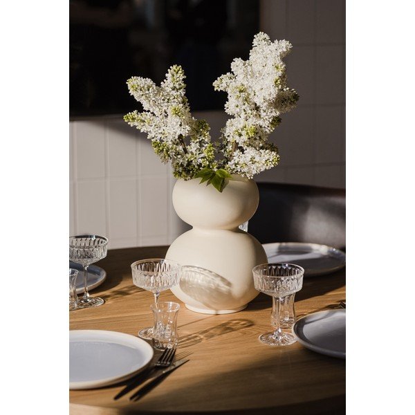 Beżowy ceramiczny wazon (wysokość 36 cm) Tuga – noo.ma-image-1