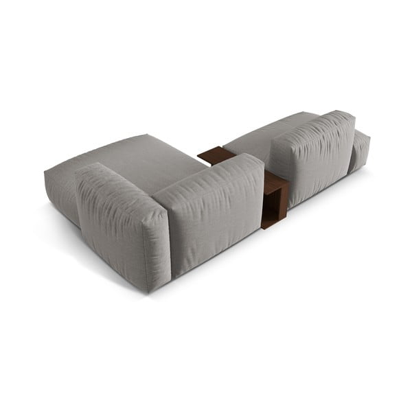 Jasnoszary narożnik modułowy (prawostronny) Martina – Micadoni Home-image-3