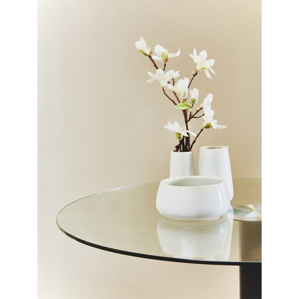 Okrągły stół ze szklanym blatem ø 90 cm Metropolitan – Premier Housewares-image-2
