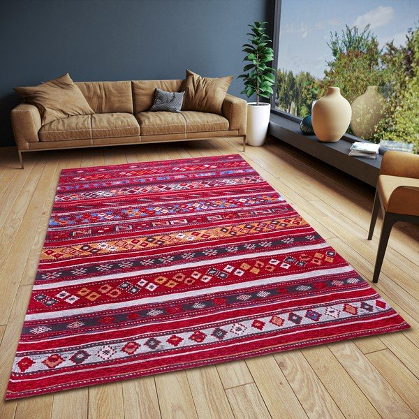 Bordowy dywan 75x150 cm Yara – Hanse Home-image-1