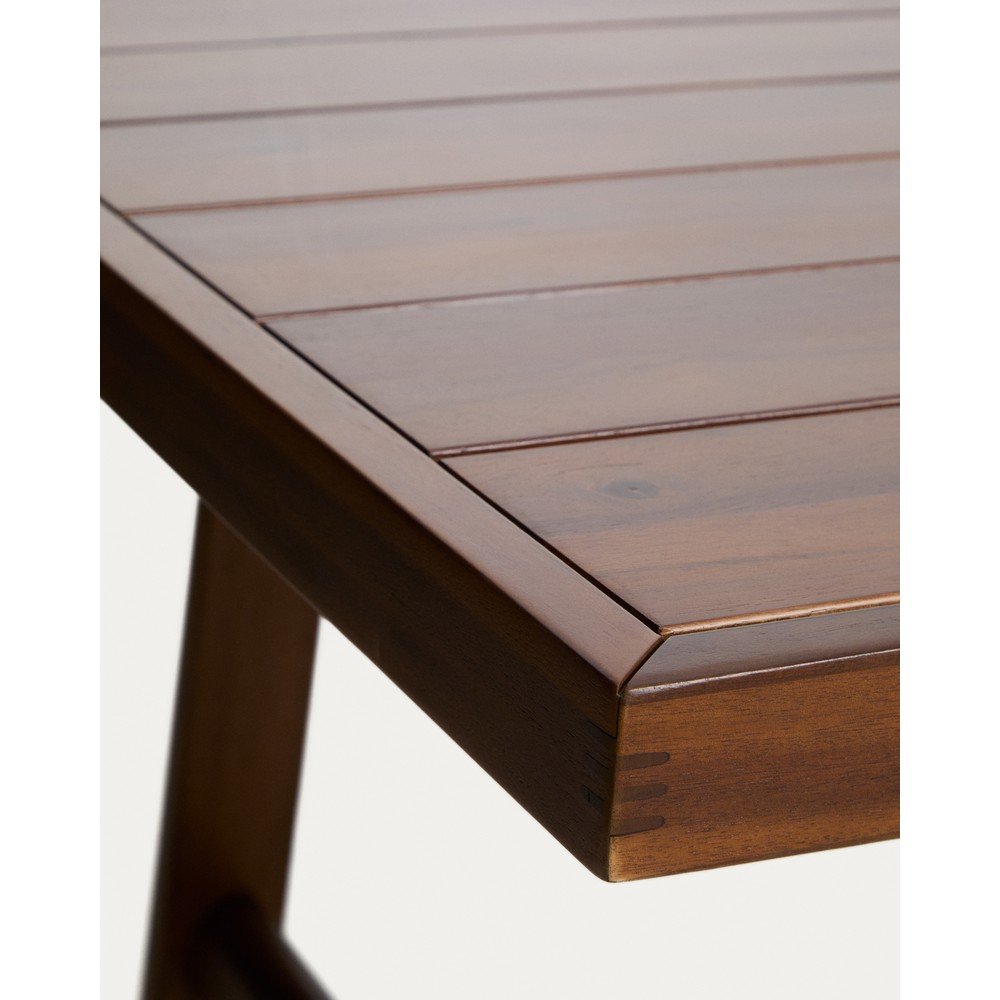 Stół ogrodowy z blatem z drewna akacjowego 100x200 cm Itani – Kave Home (zdjęcie 11)