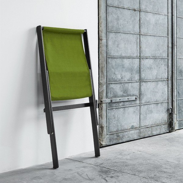 Fotel składany Karup Boogie Black/Lime-image-2