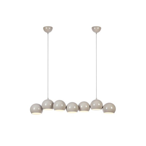 Szarobeżowa lampa wisząca Cupolo – Markslöjd