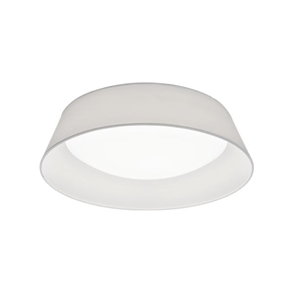Biała lampa sufitowa LED Trio Ponts, średnica 45 cm