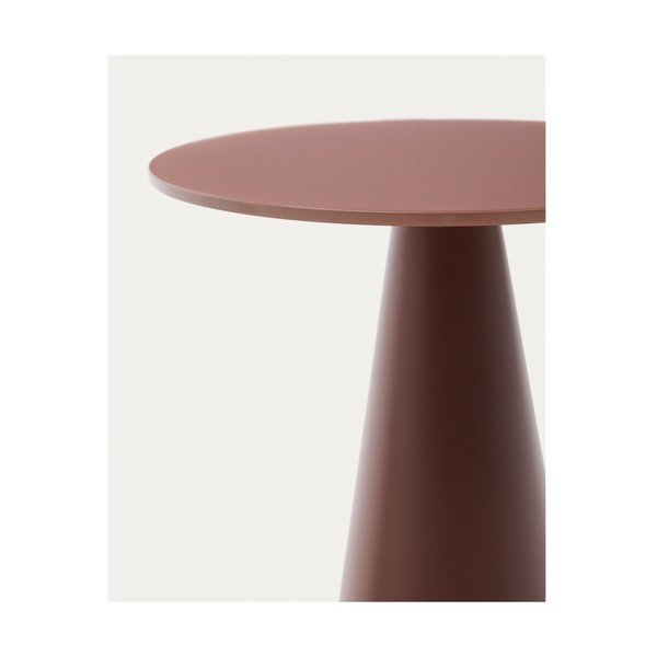 Okrągły stolik ze szklanym blatem ø 35 cm Wilshire – Kave Home-image-2