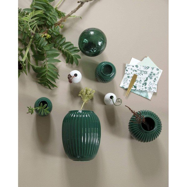 Zielony kamionkowy wazon Kähler Design Hammershoi, wys. 20 cm-image-1