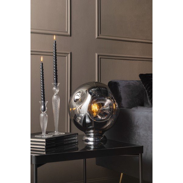 Szklany świecznik PT LIVING Swirl, wys. 17 cm-image-1