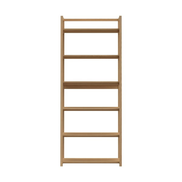 Regał w dekorze dębu w naturalnym kolorze 80x199x40 cm Ludza – Actona