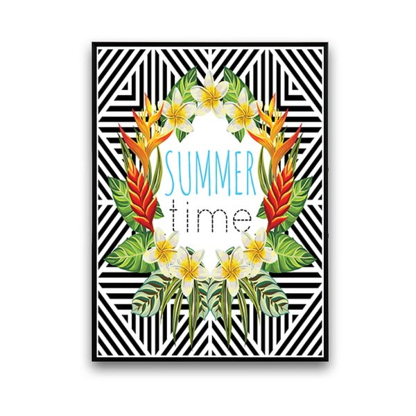 Plakat Summer Time, 30 x 40 cm