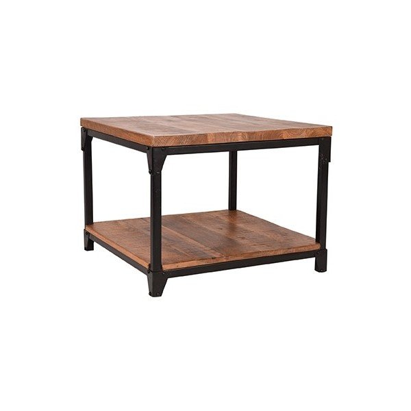 Stolik z blatem z drewna mango LABEL51 Sturdy, szer. 60 cm-image-3