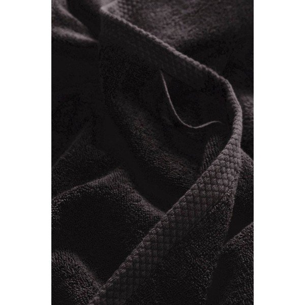 Czarne bawełniane ręczniki zestaw 4 szt. Darcy – Jotex-image-4