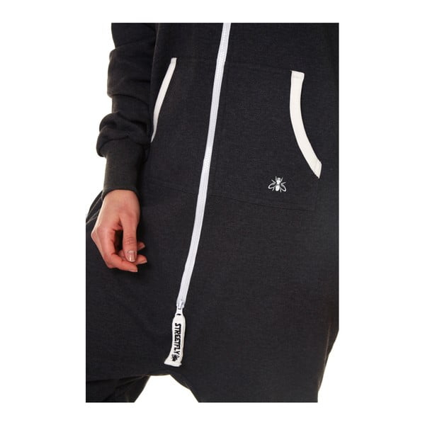 Ciemnoszary kombinezon domowy Streetfly, L-image-4