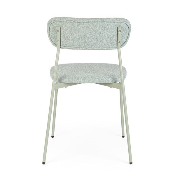 Miętowe tapicerowane krzesło Inka – Yes Everyday-image-4