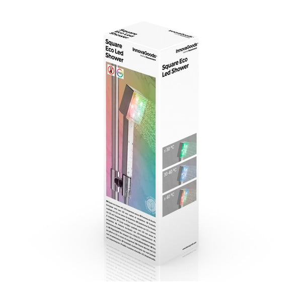 Słuchawka prysznicowa z oświetleniem LED InnovaGoods-image-1