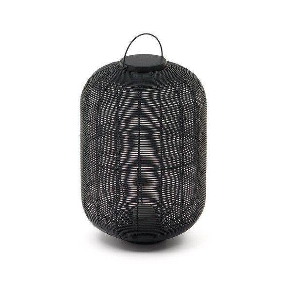 Czarna lampa stołowa LED ze ściemniaczem (wysokość 55 cm) Saranella – Kave Home-image-4