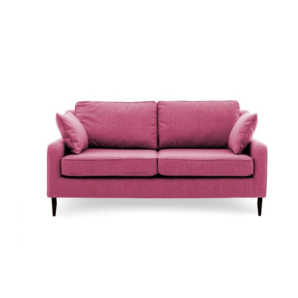 Różowa sofa trzyosobowa Vivonita Bond 