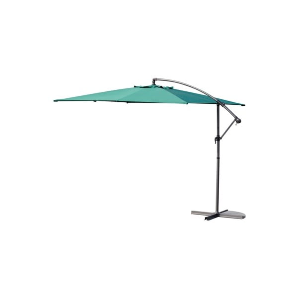 Zielony parasol ogrodowy ø 350 cm – Rojaplast