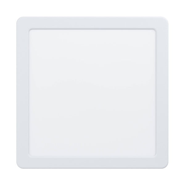 Biała lampa LED wpuszczana w sufit 22x22 cm FUEVA 5 – EGLO