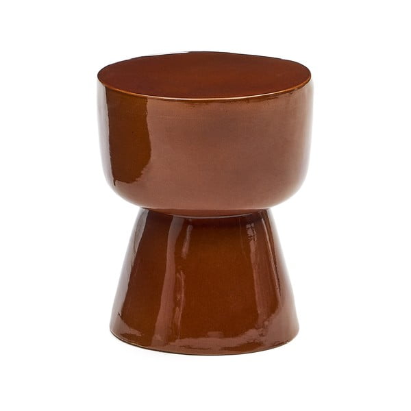 Okrągły ceramiczny stolik ogrodowy ø 36 cm Mesquida – Kave Home