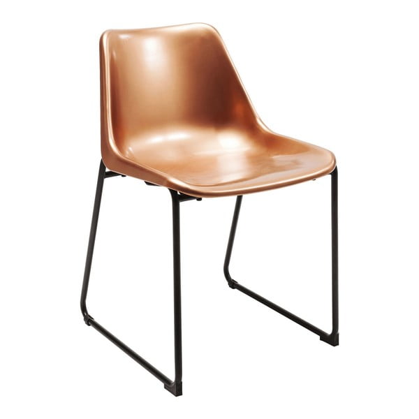 Krzesło w barwie mosiądzu Kare Design Colorado