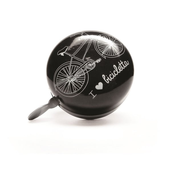 Dzwonek I ♥ Bicicleta, czarny