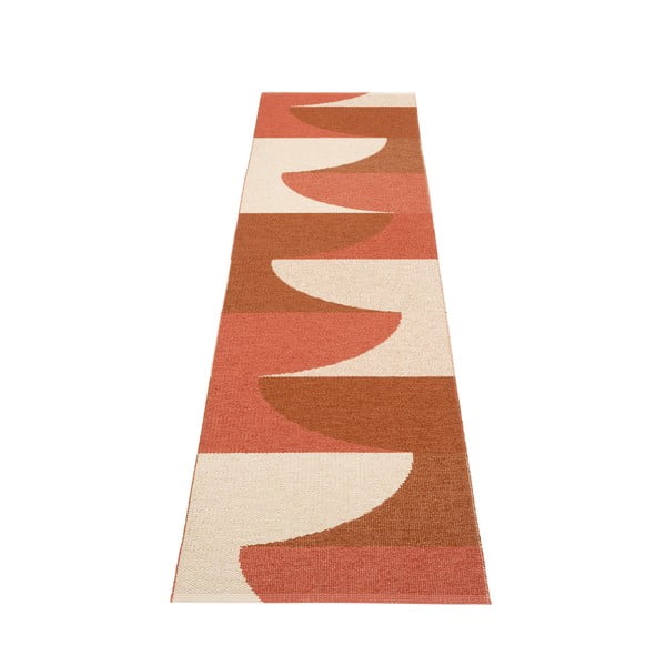 Ceglasty chodnik odpowiedni na zewnątrz 70x270 cm Hill Brick Rust – Pappelina-image-2