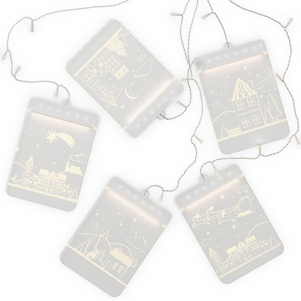 Świąteczna girlanda świetlna 150 cm Christmas City – DecoKing-image-1