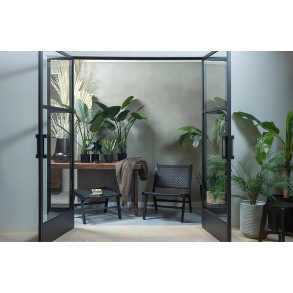 Czarny fotel ogrodowy WOOOD Puk-image-1