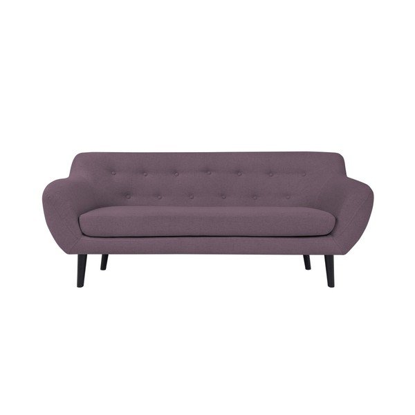 Fioletowa sofa 3-osobowa Mazzini Sofas Piemont-image-3