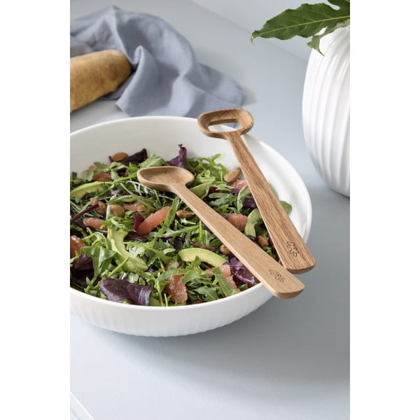 Drewniane sztućce do sałaty Kähler Design Hammershoi-image-3