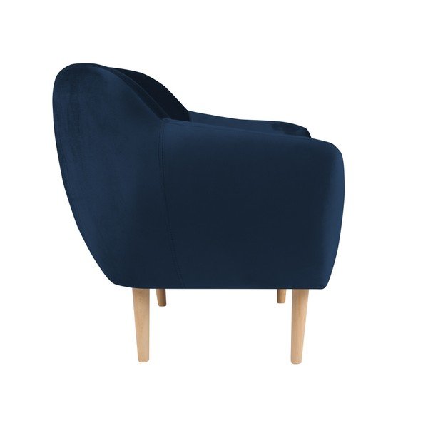 Granatowy fotel Mazzini Sofas Benito-image-3