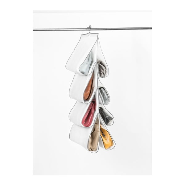 Biały organizer wiszący na torebki Compactor Handbags Organizer-image-2