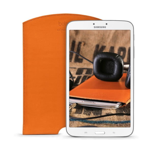 Skórzane etui na tablet Samsung Galaxy 8.0 (Tab 3, 4) Cognac