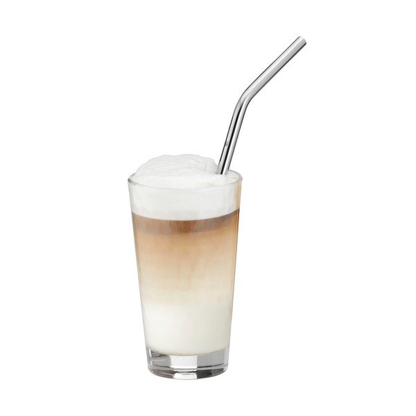 Metalowe słomki ze szczoteczką w komplecie zestaw 6 szt. – WMF-image-1