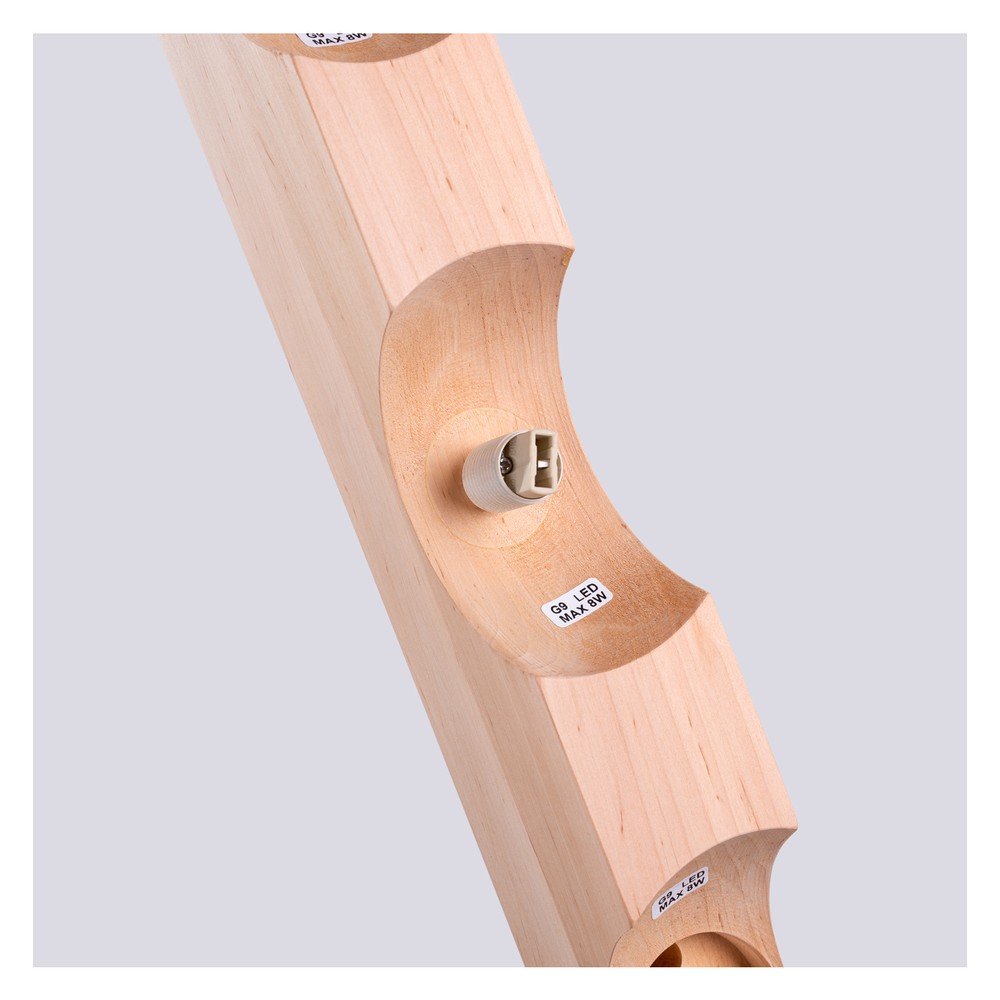 Biało-naturalna lampa sufitowa ze szklanym kloszem ø 12 cm Solum – Sollux (zdjęcie 7)