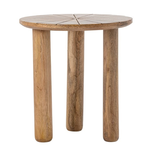 Okrągły stolik z litego drewna mango ø 40 cm Stella – Bloomingville-image-2