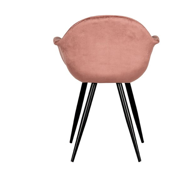 Jasnoróżowe aksamitne krzesła zestaw 2 szt. Forli – LABEL51-image-3