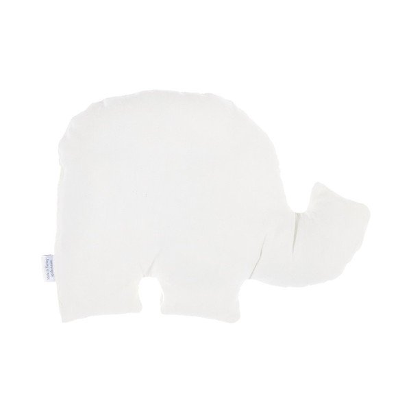 Żółta poduszka dziecięca z domieszką bawełny Mike & Co. NEW YORK Pillow Toy Elephant, 34x24 cm-image-1