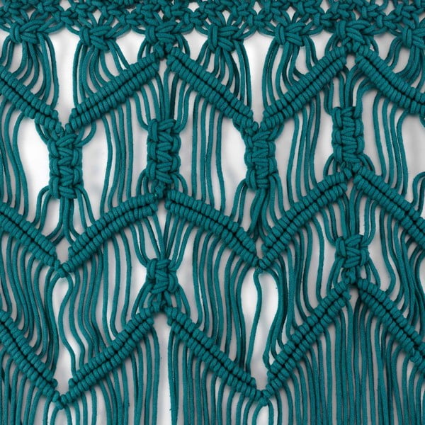 Niebieska zasłona na drzwi 90x200 cm Macarena – douceur d'intérieur-image-2