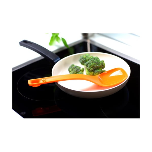 Pomarańczowa łyżka kuchenna Vialli Design Colori Orange-image-2