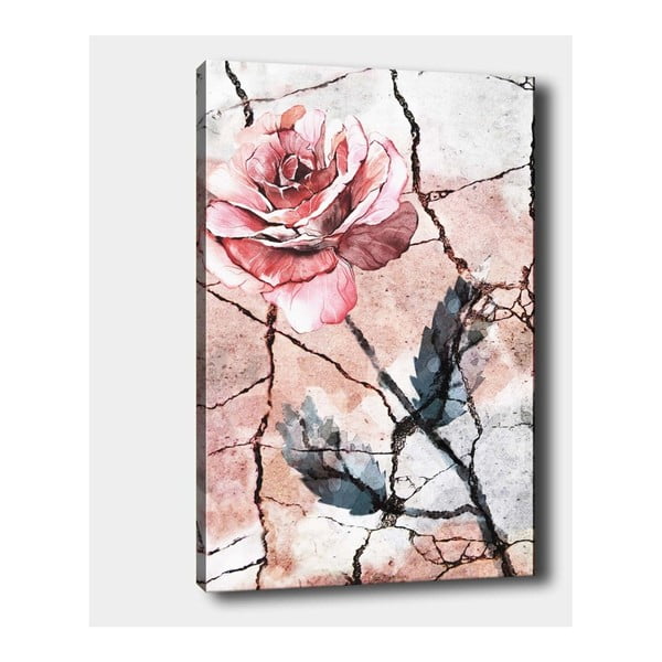 Obraz na płótnie Tablo Center Lonely Rose, 40x60 cm