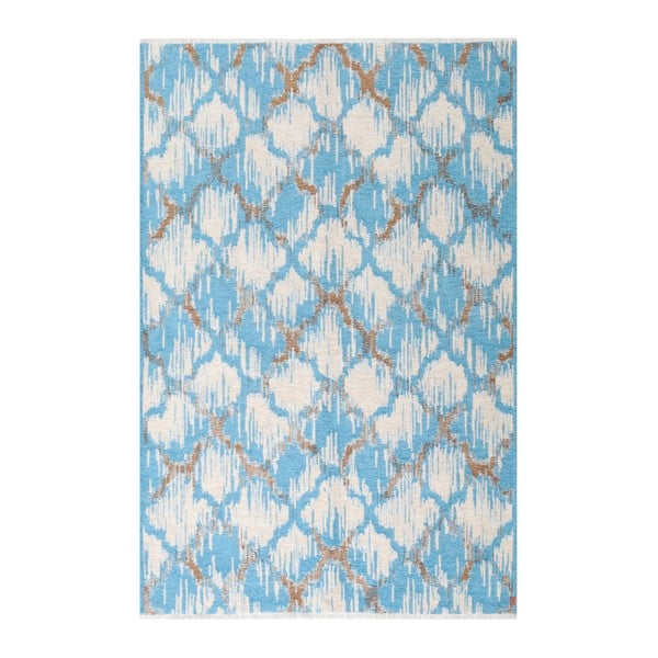Brązowo-niebieski dywan dwustronny Marama, 180 x 120 cm