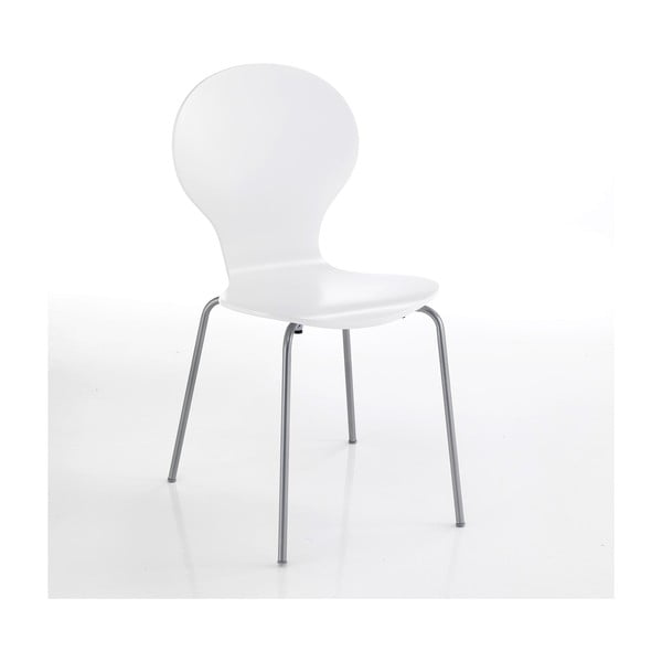 Białe krzesła zestaw 2 szt. Baldi – Tomasucci