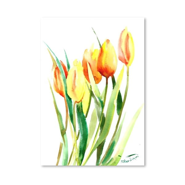Plakat Tulips (projekt Suren Nersisyan)