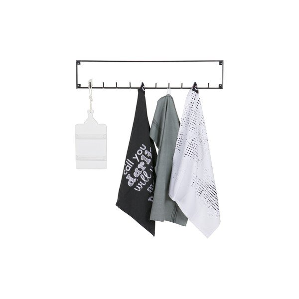 Czarny wieszak z 10 haczykami WOOOD Meert-image-1