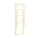 Gazetnik wiszący z pocynowanej stali w kolorze złota PT LIVING Magazine