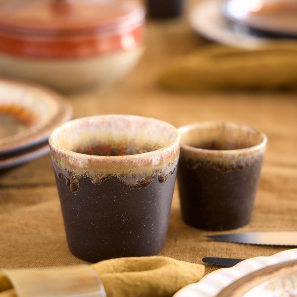 Ciemnobrązowa kamionkowa filiżanka 190 ml Poterie – Casafina-image-2