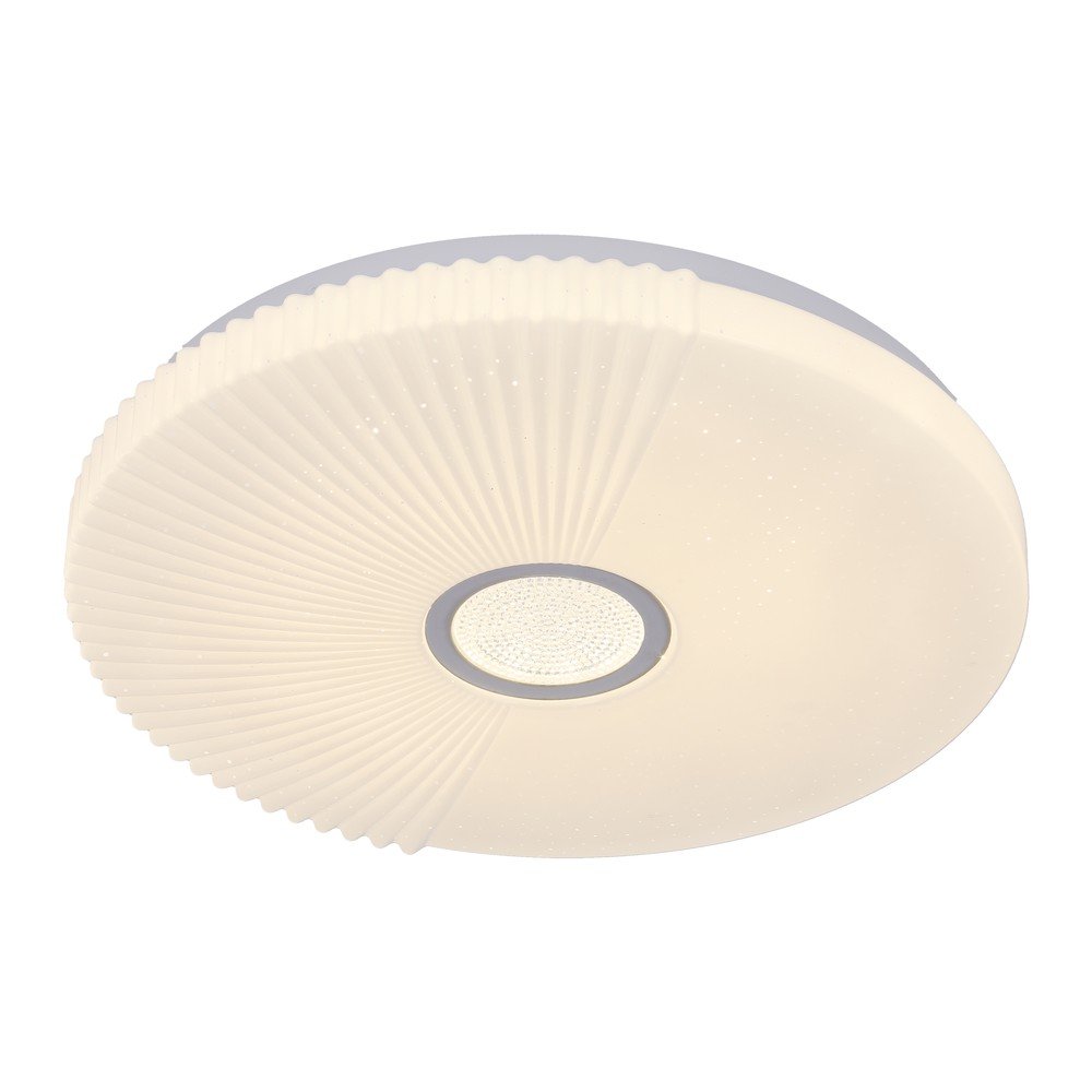 Biała lampa sufitowa LED 38x38 cm Sunny – Candellux Lighting (zdjęcie 5)