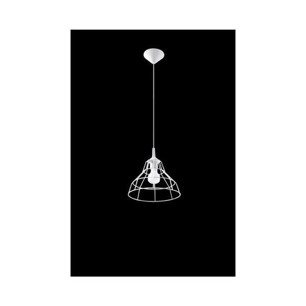 Biała lampa wisząca Sollux Asama-image-2